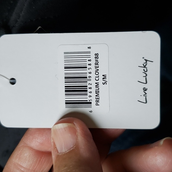 Black Clover ball cap. S. S/M Black & gray.  Premium Clover #88. NWT - Picture 6 of 6